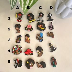 “Black Women Rock!” Croc Jibbitz